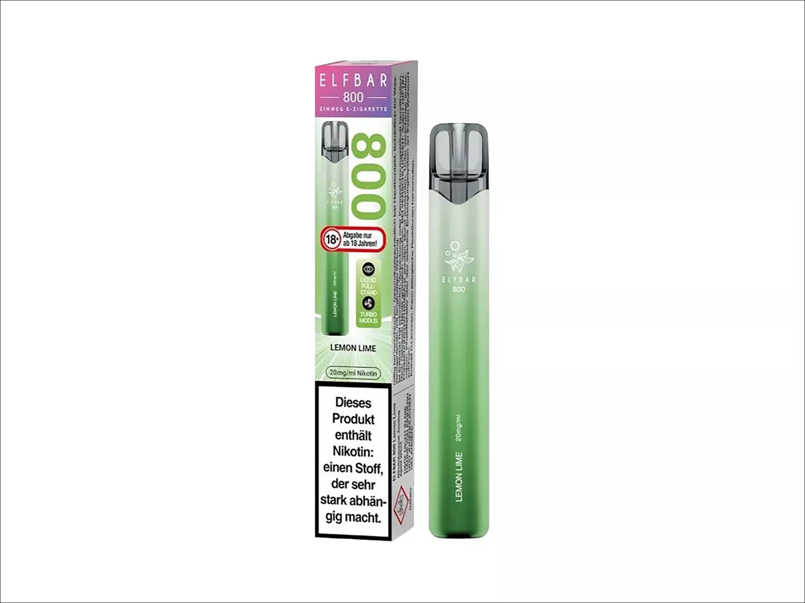 ELFBAR 800 Einweg 20mg/ml Lemon Lime VE10