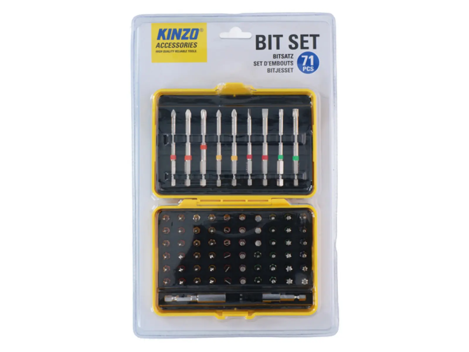 KINZO Bitsatz 71-tlg.
