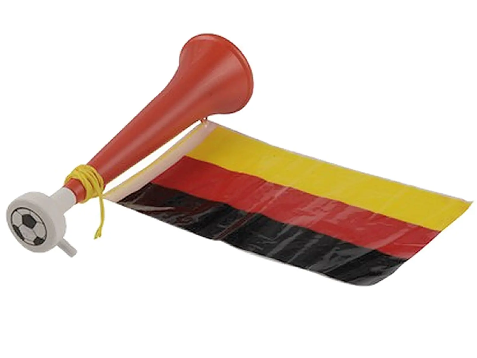 Tröte und Fahne 28cm DEUTSCHLAND