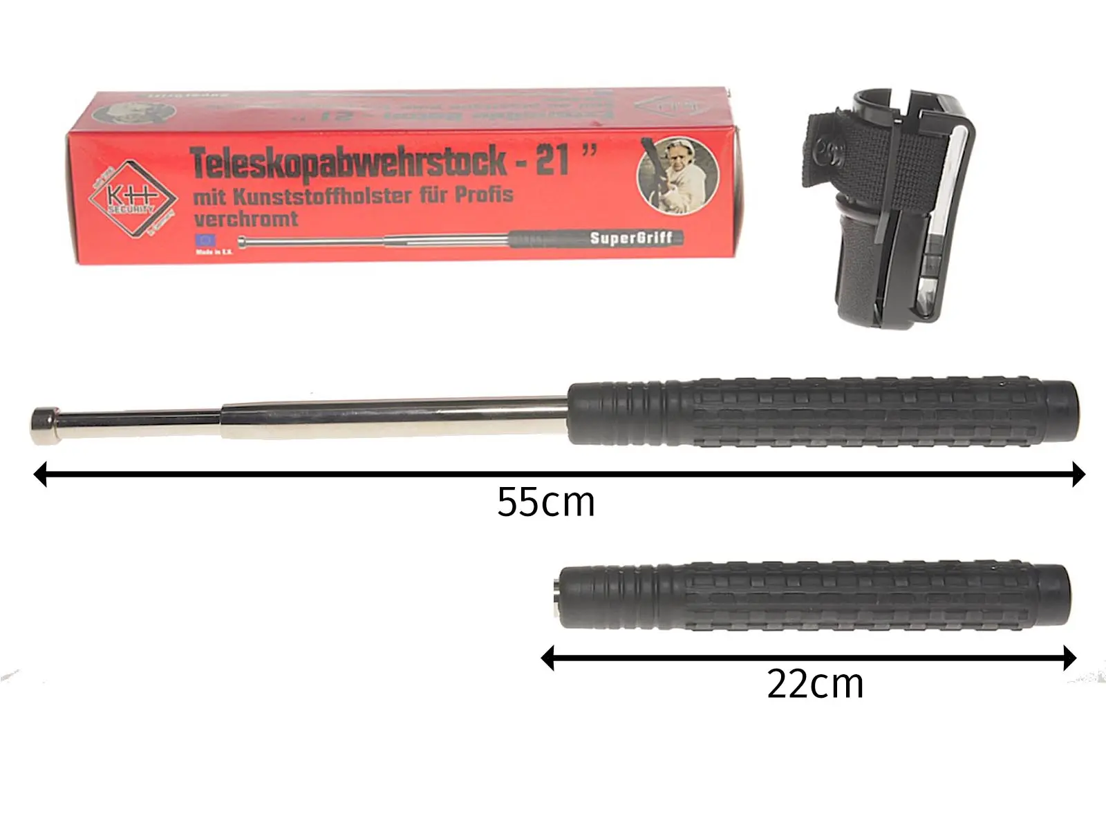 Teleskop Abdrängstock, Verkauf ab 18 J