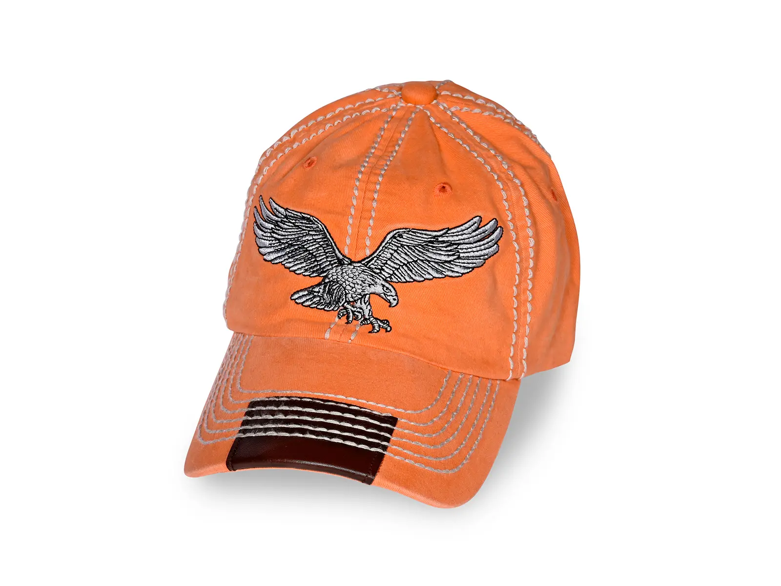 RR Cap USA Adler, orange-grau
