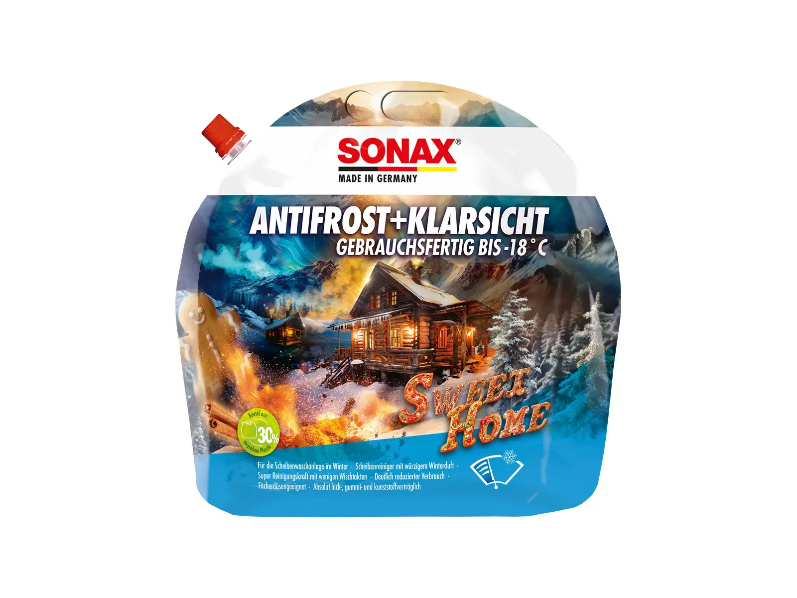 SONAX Sweet Home bis -18°C, 3 L PET-Beutel VE4