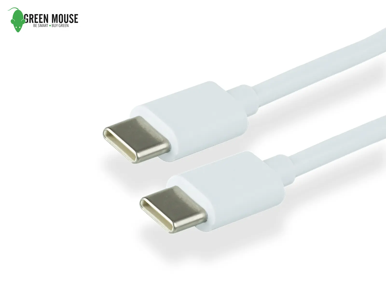 GM USB-C zu USB-C Datenkabel 2m weiß, VE 5
