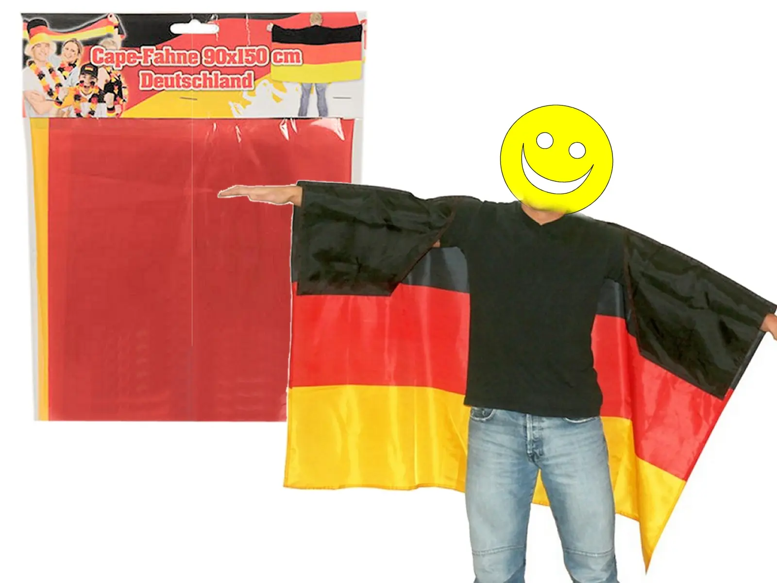 Fan Umhang Deutschland 90x150cm